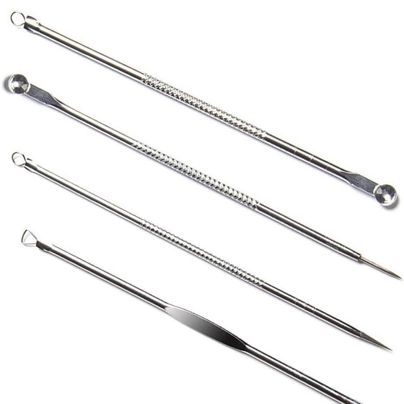 Other - 4 Pc. Black head Remover Set stainless Steel.